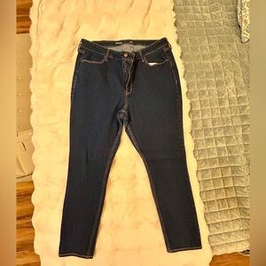 Old Navy Women's Deep Indigo Skinny Jeans